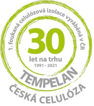 TEMPELAN - ČESKÁ CELULÓZA Foukaná ekologická celulózová tepelná a akustická izolace